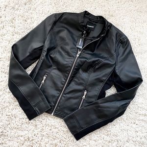 Express Faux Leather Jacket